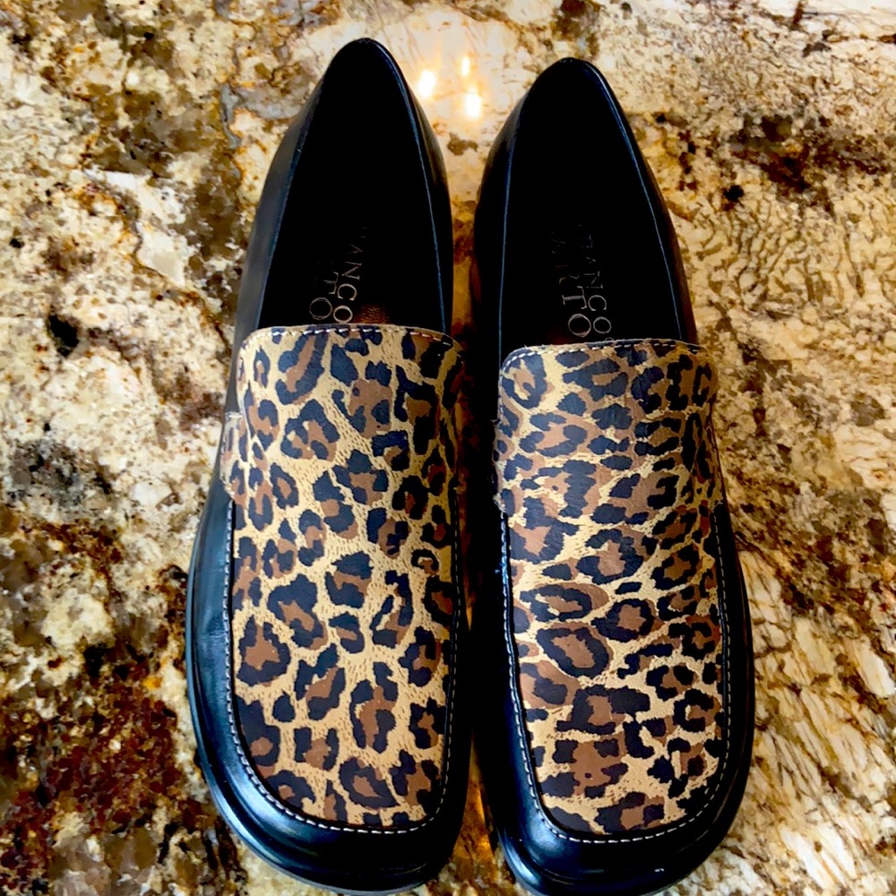 Franco Sarto Leopard Print Flats